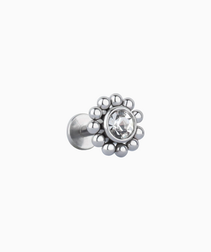 Sun Flower Flatback Stud