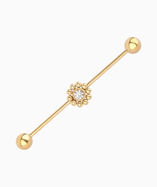 Sun Industrial Barbell - OumoJewelry