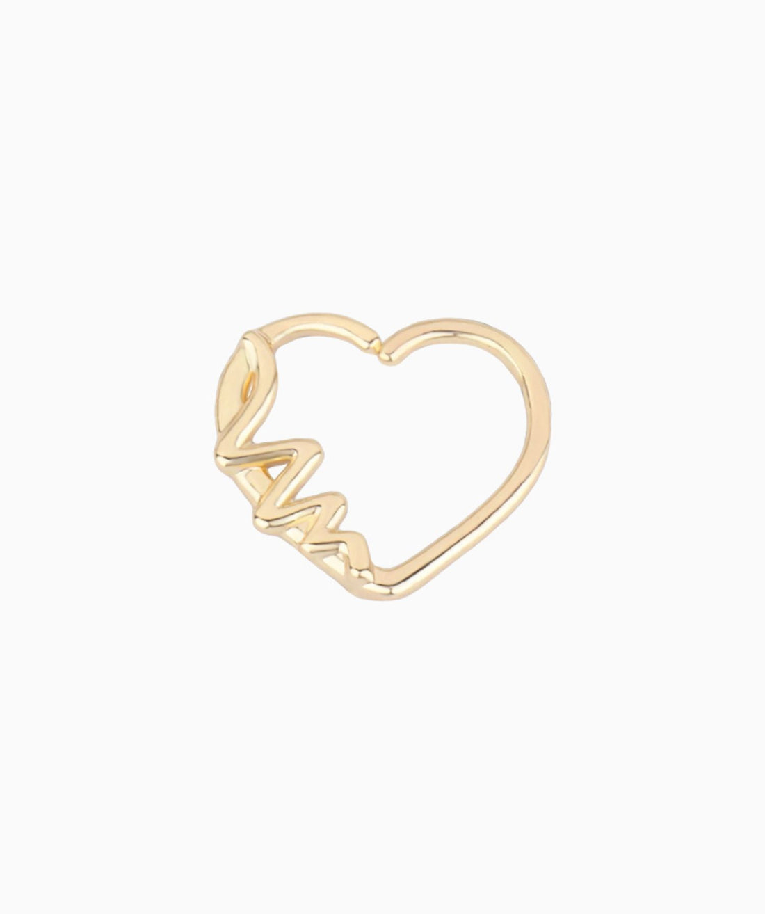 Heartbeat Daith Ring