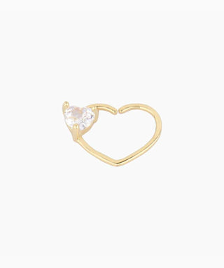 Heart Daith Ring - OumoJewelry