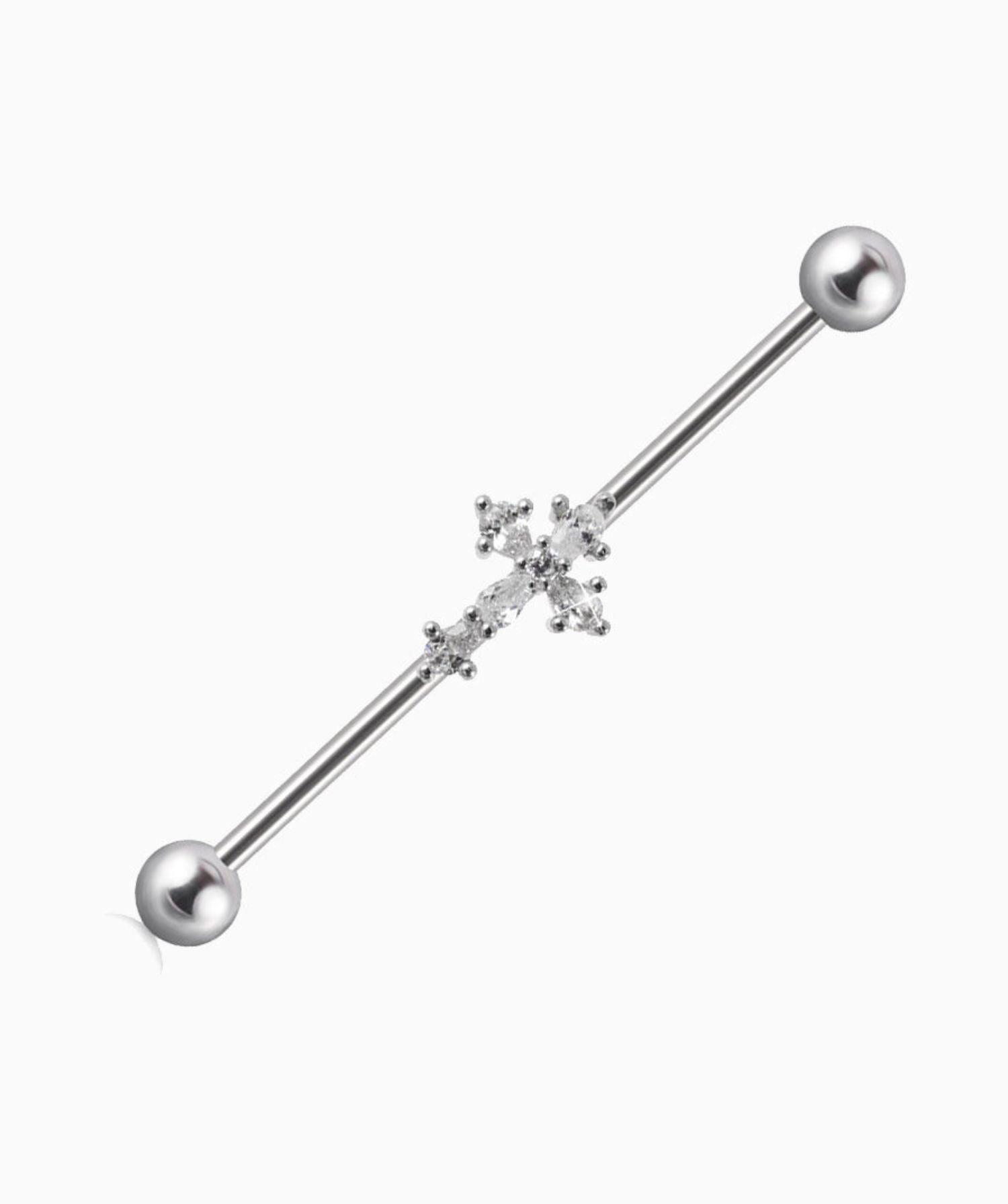 Shiny Dagger Industrial Barbell