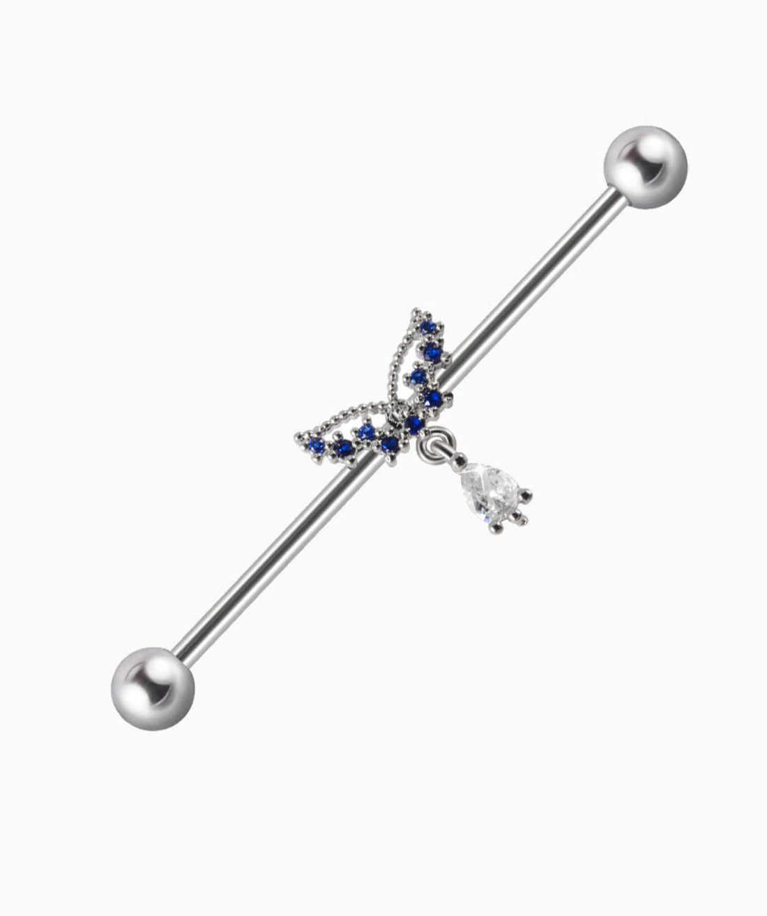 Blue Flying Wings Industrial Barbell