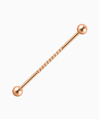 Classic Simple Industrial Barbell - OumoJewelry