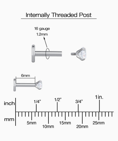 Titanium Basic Stud