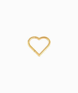 Heart Clicker Hoop - OumoJewelry