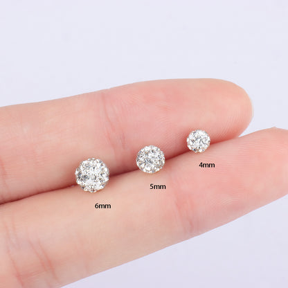 Sparkling Disco Ball Stud - OhmoJewelry