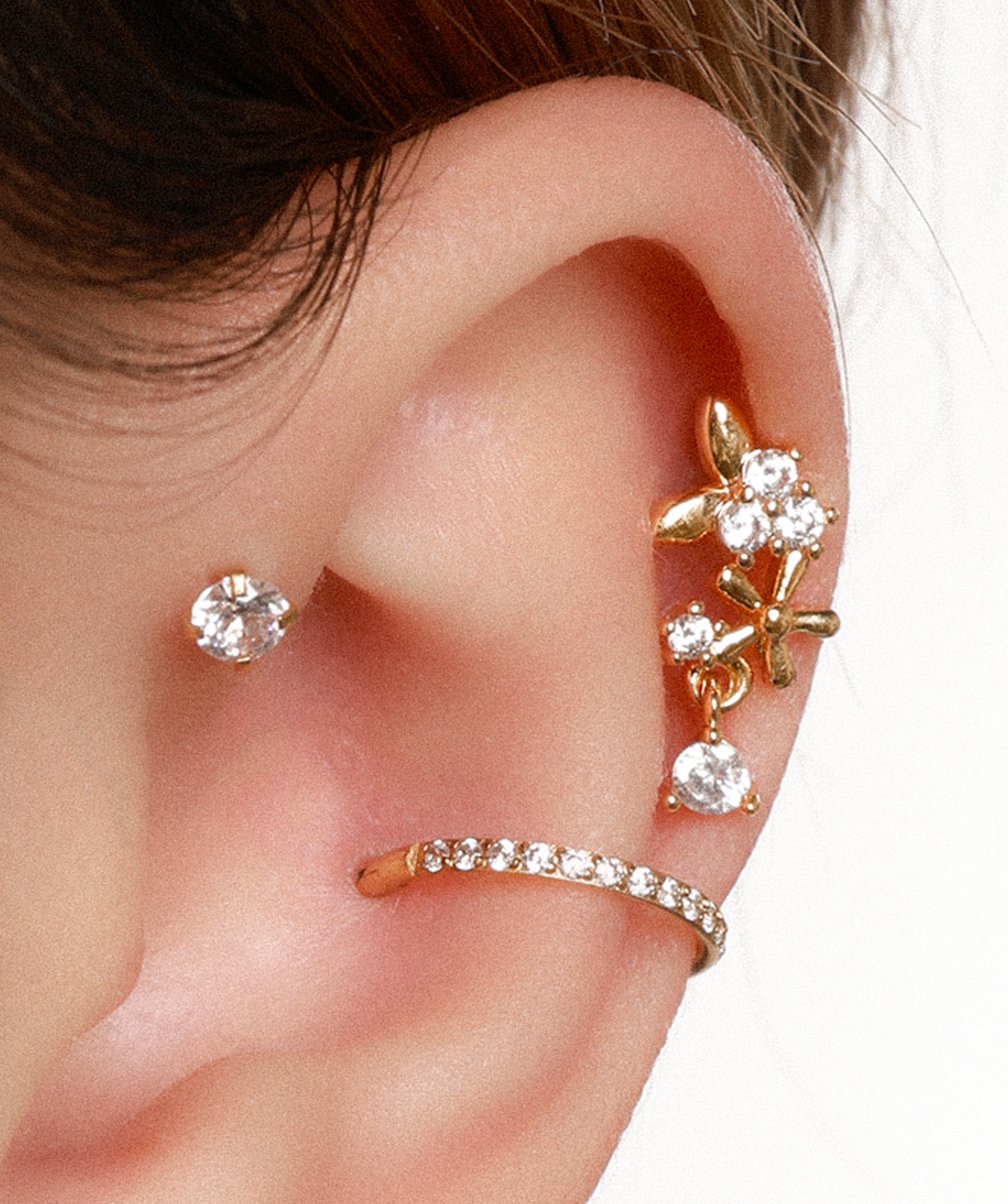 Threadless Sparkle Gems Flatback Stud