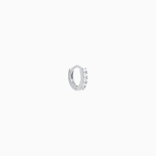 E2312077 Glitter Gem Helix Hoop - OhmoJewelry