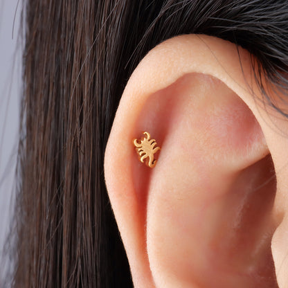 ♏️Cool Scorpion Stud - OhmoJewelry