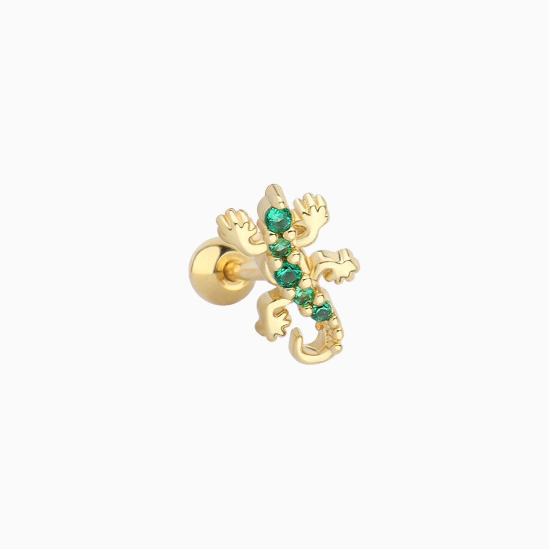 Cute Gecko Stud - OhmoJewelry