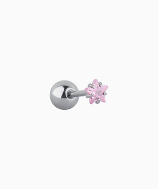 Pink Star Stud - OumoJewelry