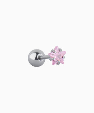 Pink Star Stud - OumoJewelry