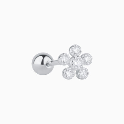 Petite Flower Stud - OhmoJewelry