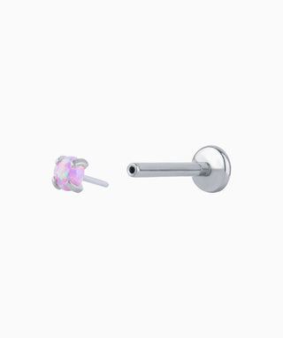 Charm Opal Flatback Stud - OumoJewelry