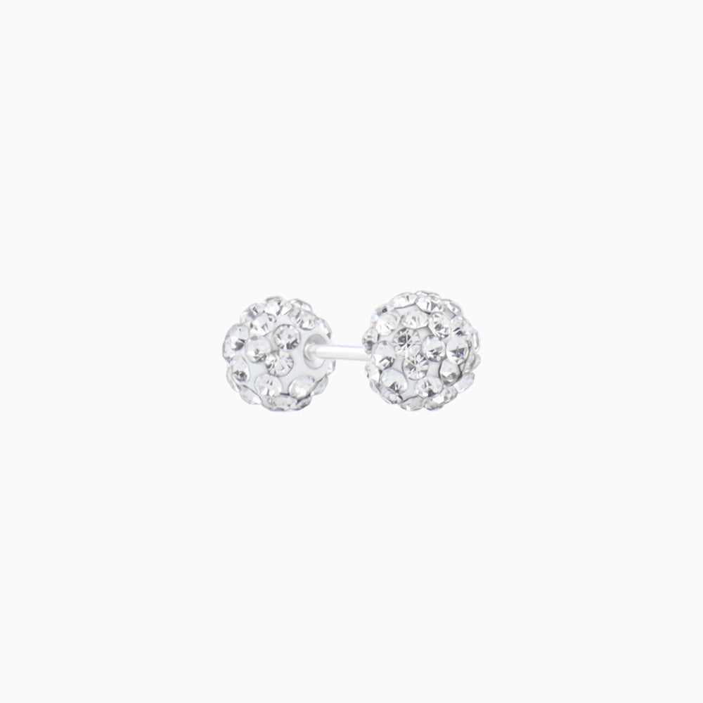 Sparkling Disco Ball Stud - OhmoJewelry