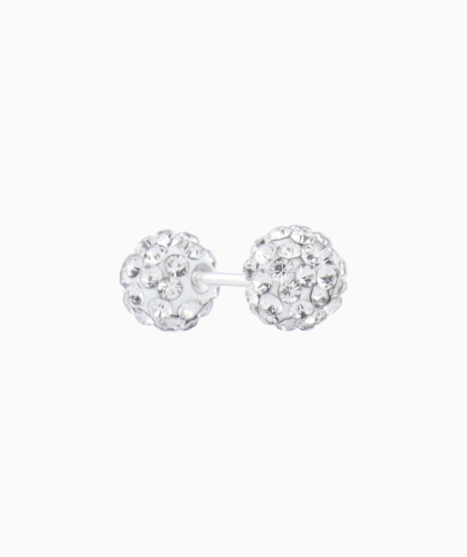 Sparkling Disco Ball Stud