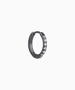 Basic Sparkling Hoop - OumoJewelry
