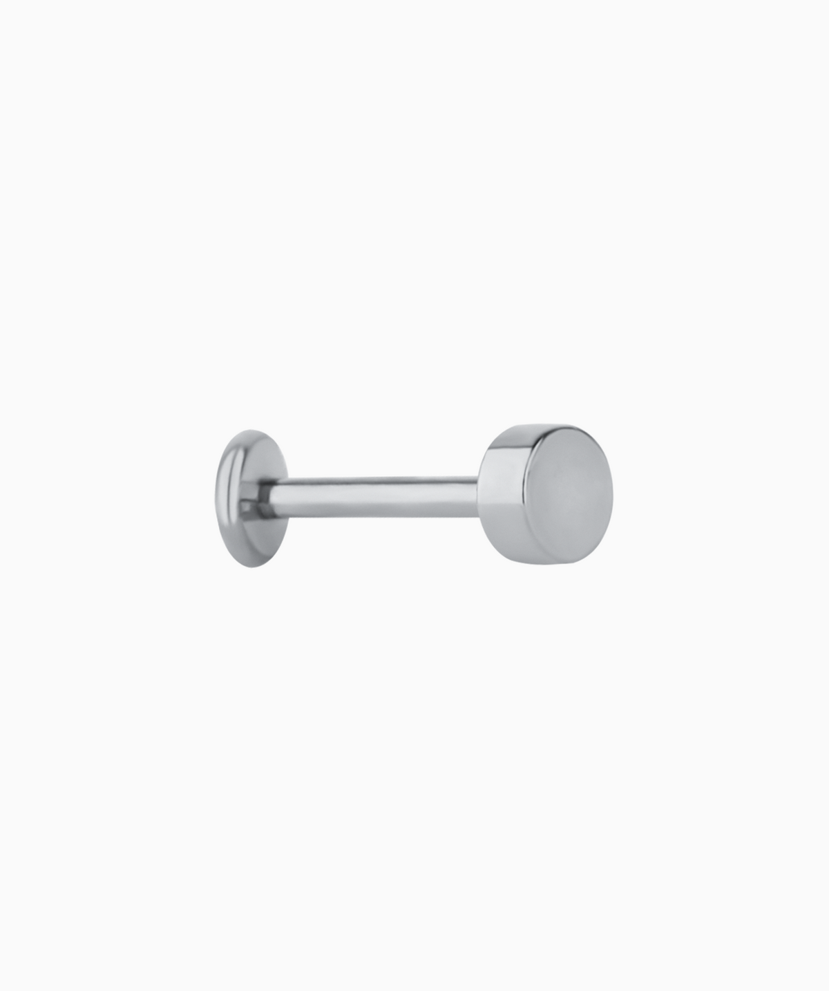 Basic Simple Flatback Stud - Stainless Steel - Helix, Forward Helix, Upper Lobe - Oumo Jewelry