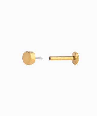 Basic Simple Flatback Stud - OumoJewelry