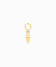 Drop Charm - Sterling Silver 925 - Oumo Jewelry