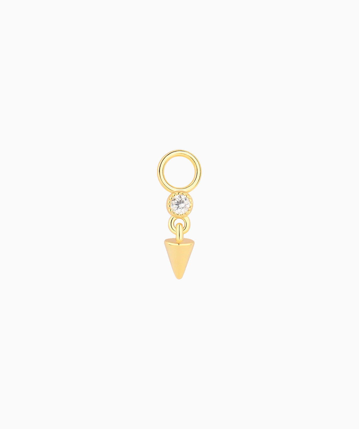 Drop Charm - Sterling Silver 925 - Oumo Jewelry