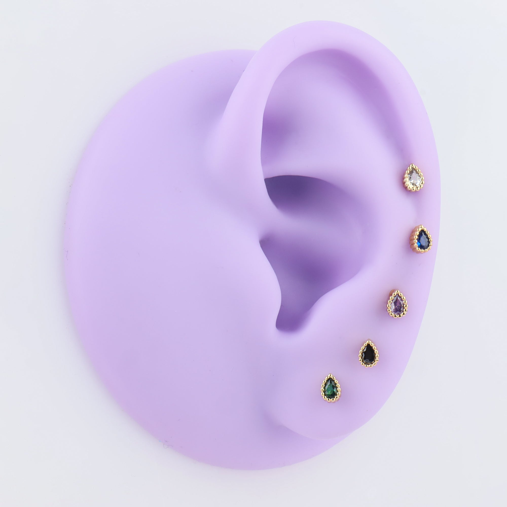 Charming Water Drop Stud - OhmoJewelry