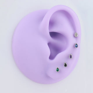 Charming Water Drop Stud - OhmoJewelry