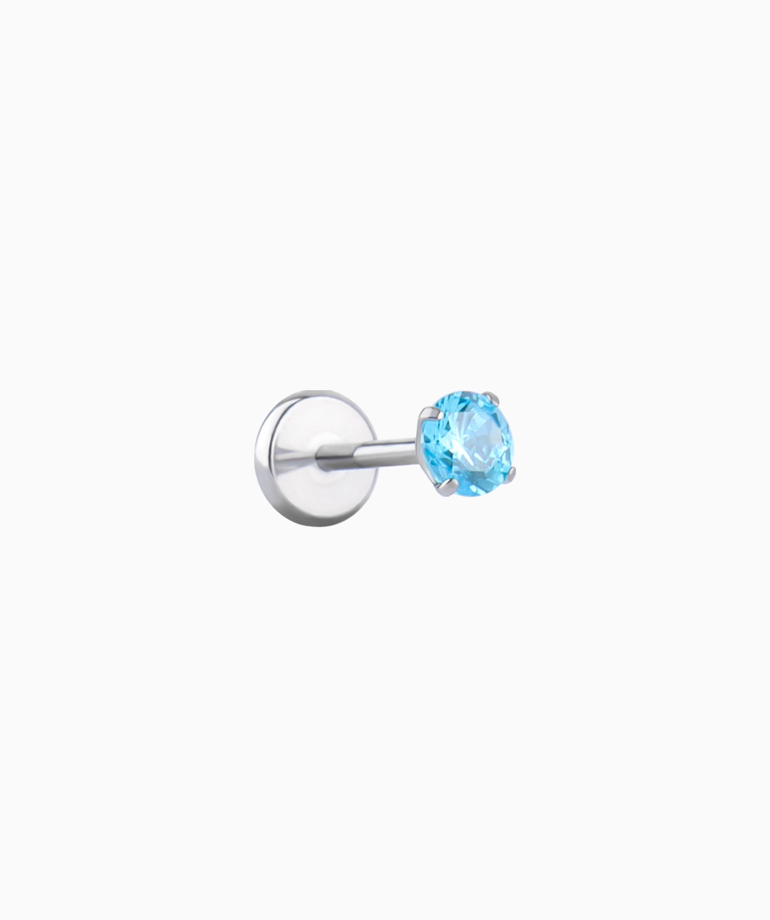 Titanium Gemstones Stud