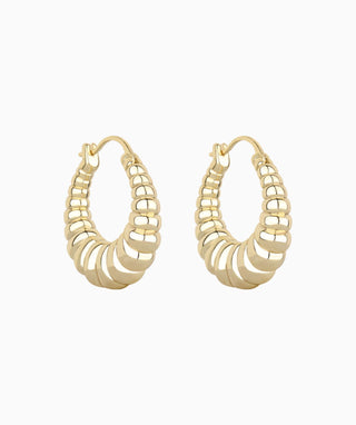 Classic Twist Hoop - OumoJewelry