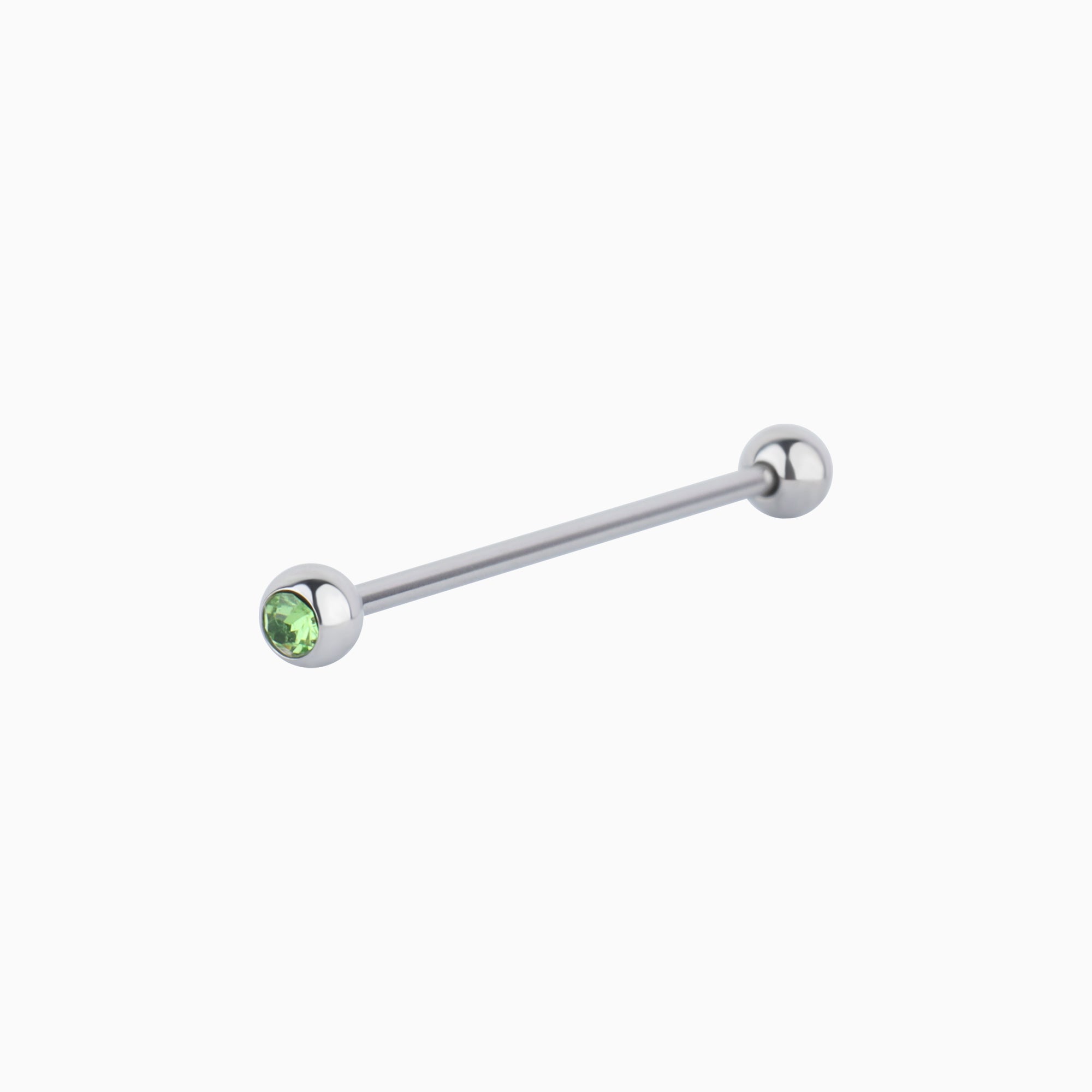 Charm Gem Industrial Barbell - OhmoJewelry