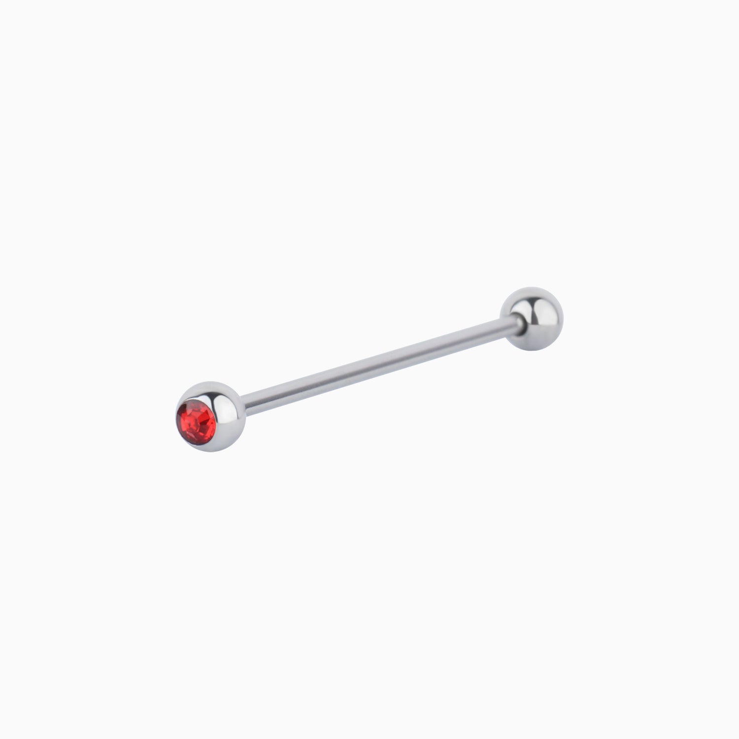 Charm Gem Industrial Barbell - OhmoJewelry