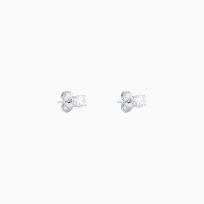 E2401001 Basic Round Gemstone Studs - OhmoJewelry