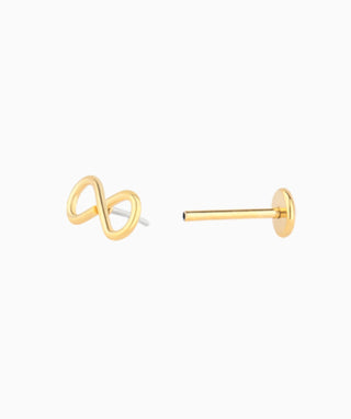 Infinite Flatback Stud - OumoJewelry