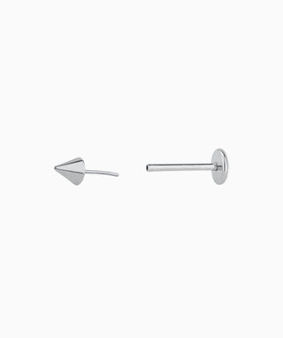 Cone Flatback Stud - OumoJewelry
