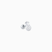 Pineapple Stud - Stainless Steel - Upper Lobe, Helix - Oumo Jewelry