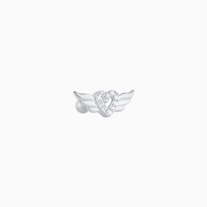 Heart Wing Stud - OhmoJewelry