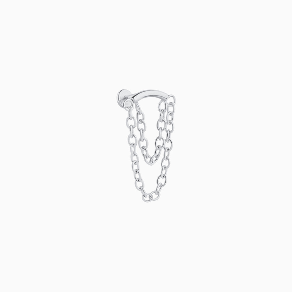 Double Chain Earring - OhmoJewelry