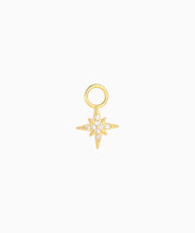 Shiny Star Charm - Sterling Silver 925 - Oumo Jewelry