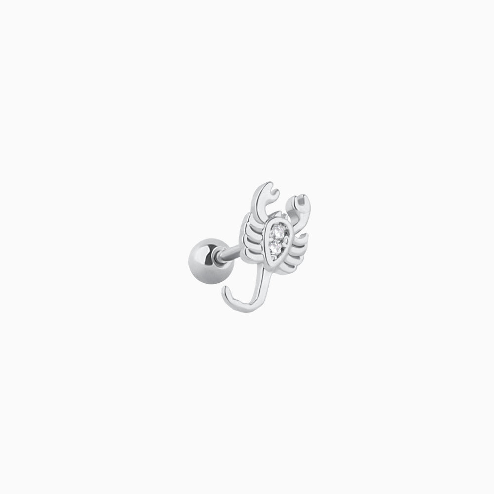 Cute Scorpion Stud - Stainless Steel - Upper Lobe, Helix - Oumo Jewelry
