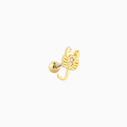 Cute Scorpion Stud - Stainless Steel - Upper Lobe, Helix - Oumo Jewelry