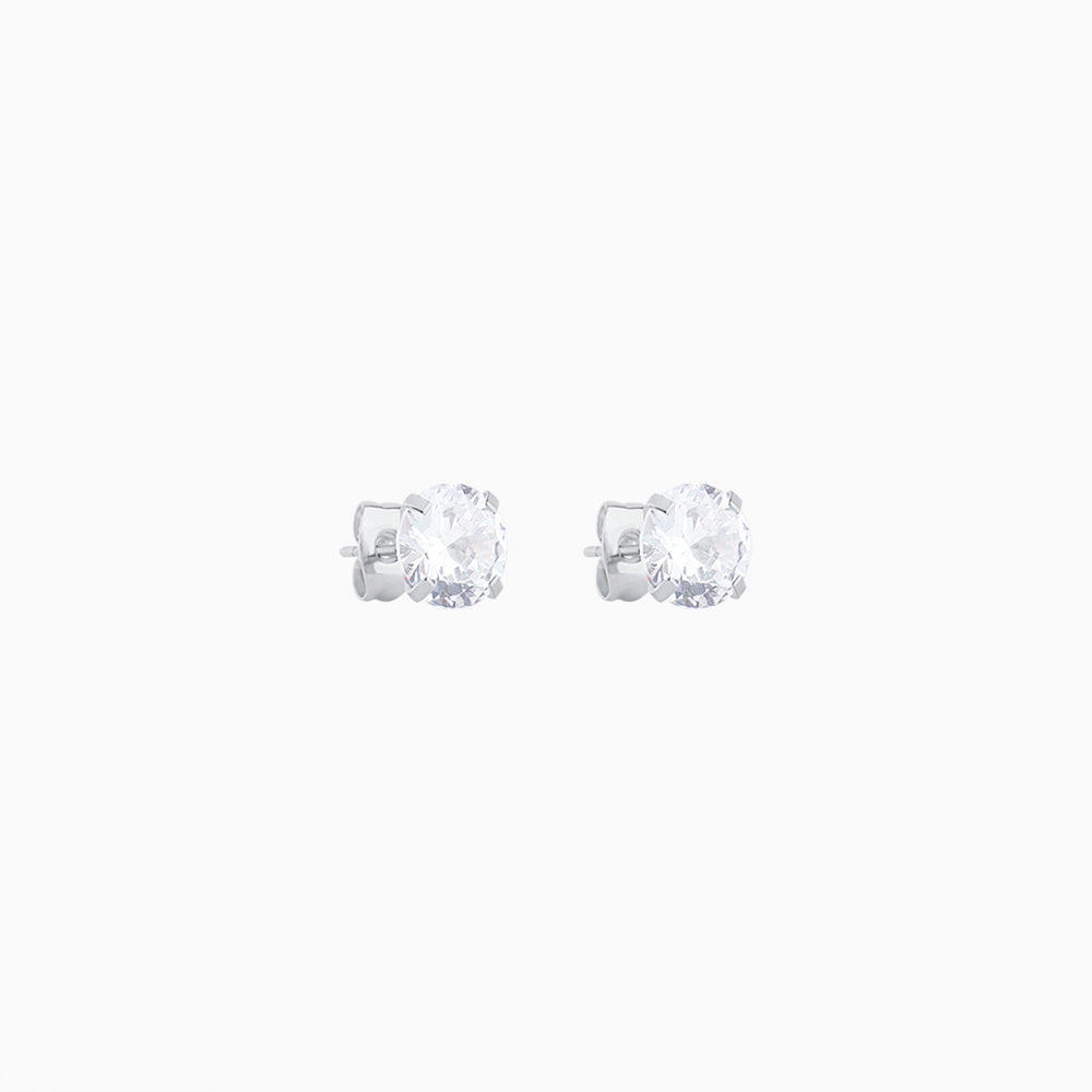Basic Gem Studs - Stainless Steel - Oumo Jewelry