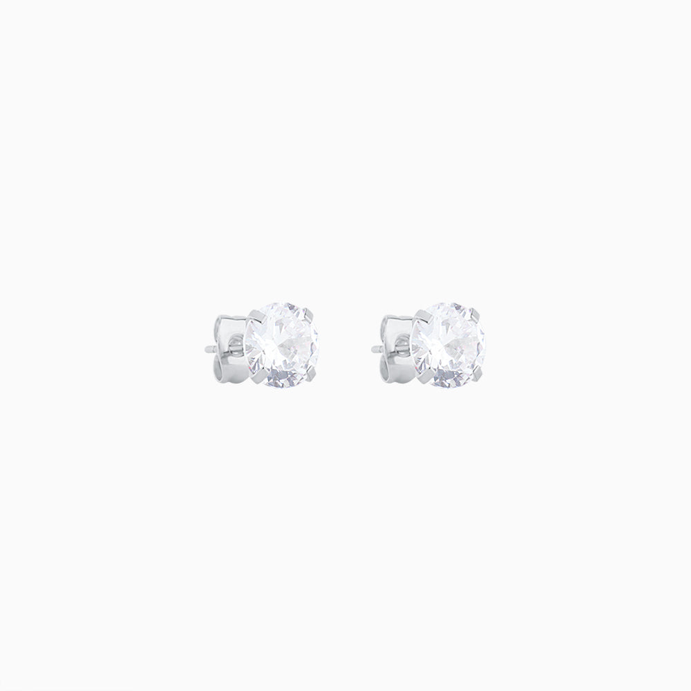 Basic Gem Studs - Stainless Steel - Oumo Jewelry