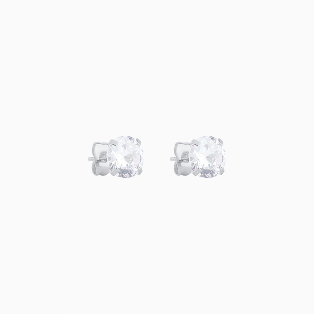 Basic Gem Studs - Stainless Steel - Oumo Jewelry