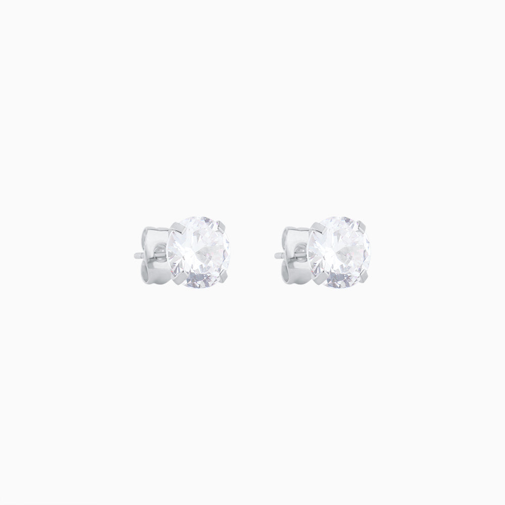 Basic Gem Studs - Stainless Steel - Oumo Jewelry