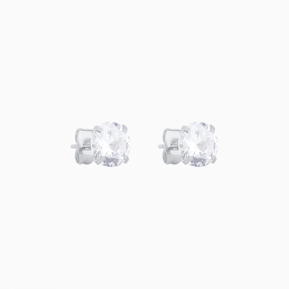 Basic Gem Studs - Stainless Steel - Oumo Jewelry