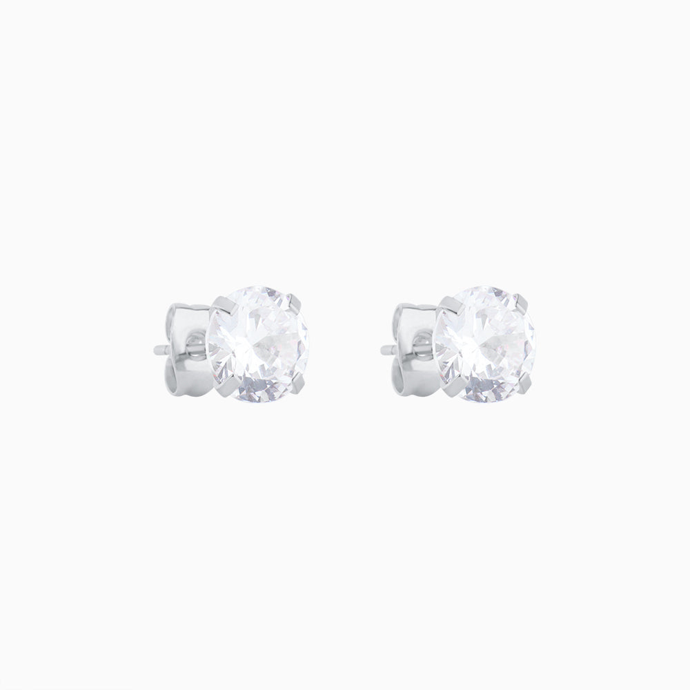 Basic Gem Studs - Stainless Steel - Oumo Jewelry