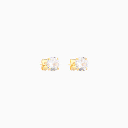 Basic Gem Studs - OhmoJewelry