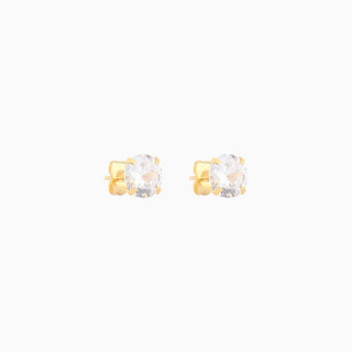 Basic Gem Studs - OhmoJewelry