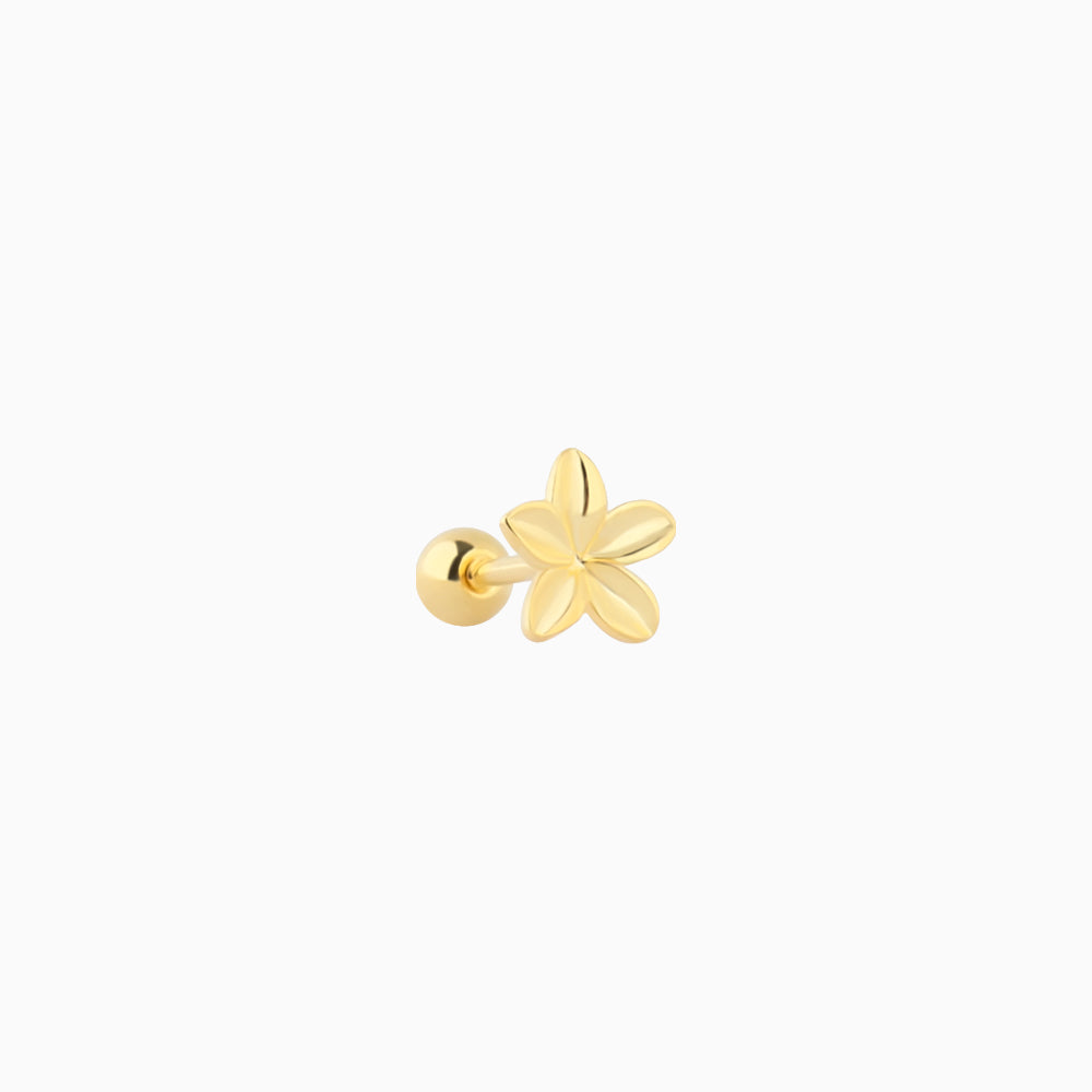 Lily Flower Stud - OhmoJewelry