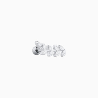 Branch Leaf Stud - OhmoJewelry